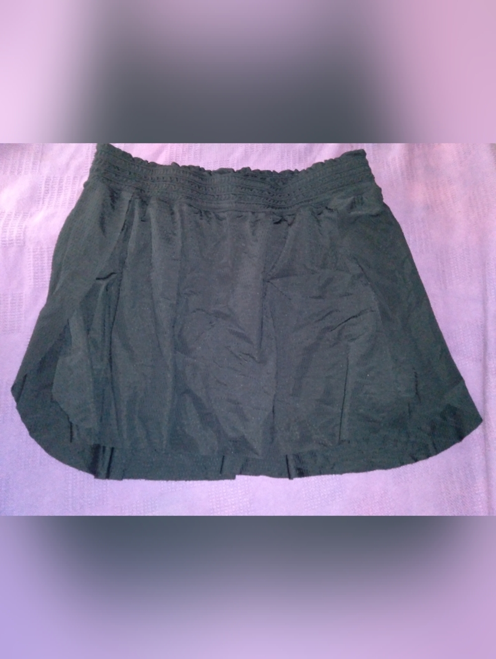 Black Jersey Skort